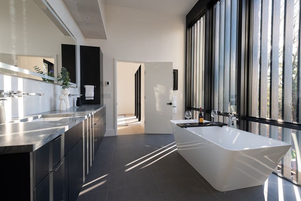 Modern Luxury at Its Best New Construction Home with Walls of Glass for Optimal Light Privacy in Massachusetts 5.9 Million 17
