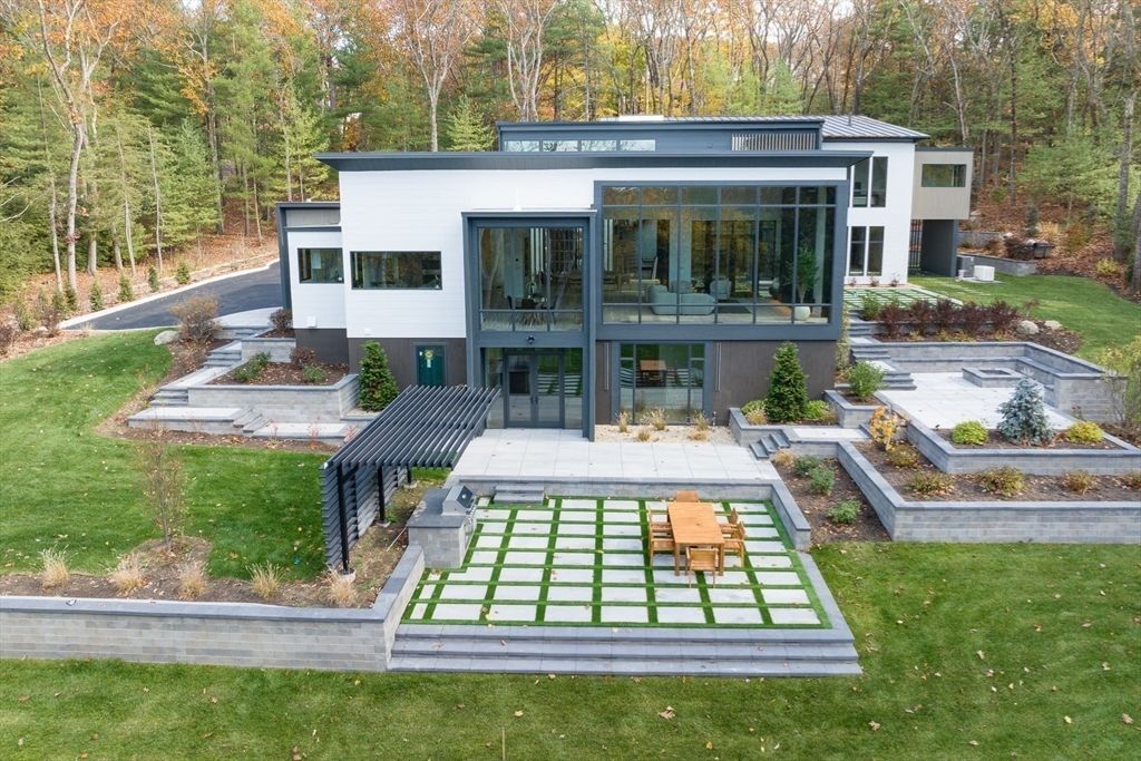 Modern Luxury at Its Best New Construction Home with Walls of Glass for Optimal Light Privacy in Massachusetts 5.9 Million 28