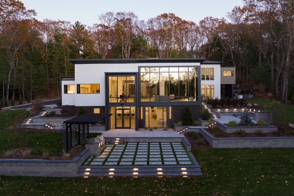 Modern Luxury at Its Best New Construction Home with Walls of Glass for Optimal Light Privacy in Massachusetts 5.9 Million 33