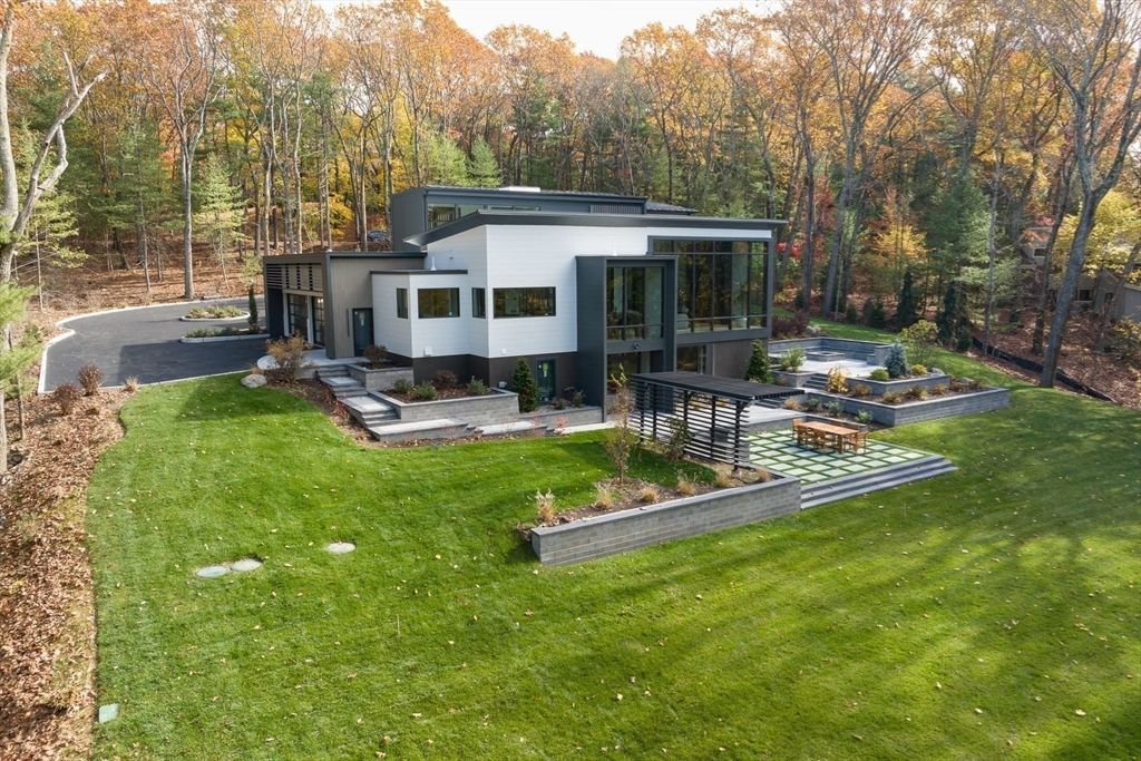 Modern Luxury at Its Best New Construction Home with Walls of Glass for Optimal Light Privacy in Massachusetts 5.9 Million 39