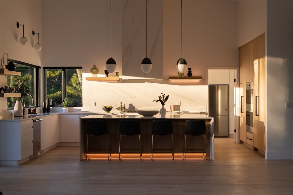 Modern Luxury at Its Best New Construction Home with Walls of Glass for Optimal Light Privacy in Massachusetts 5.9 Million 4