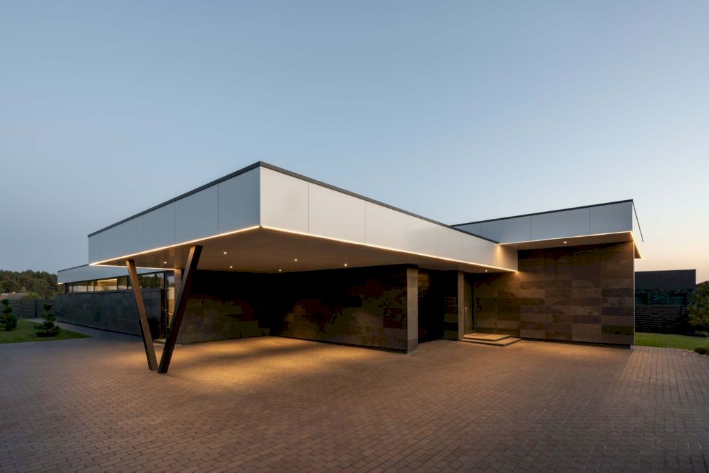 N House A Modern Retreat Framed by Nature by ArchLAB studio 9
