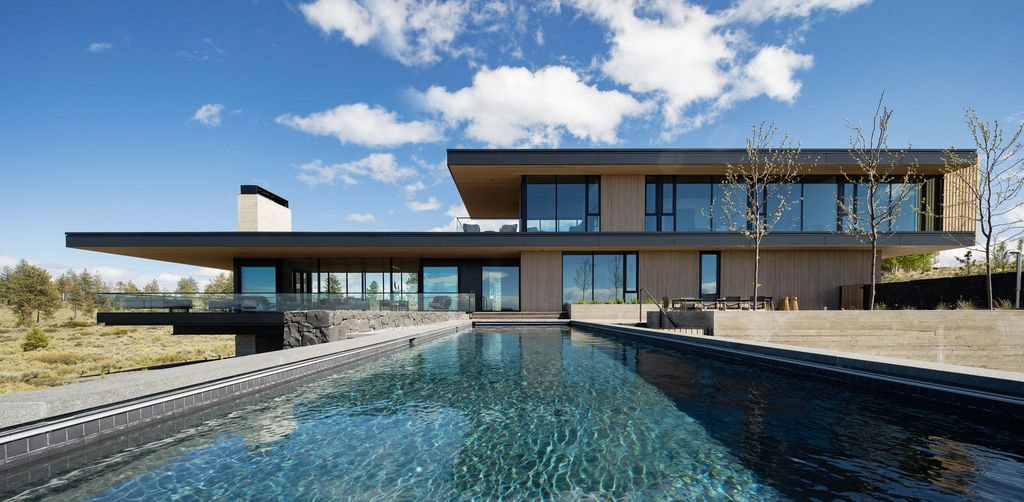 The Expanse House, a retreat by Scott Edwards Architecture