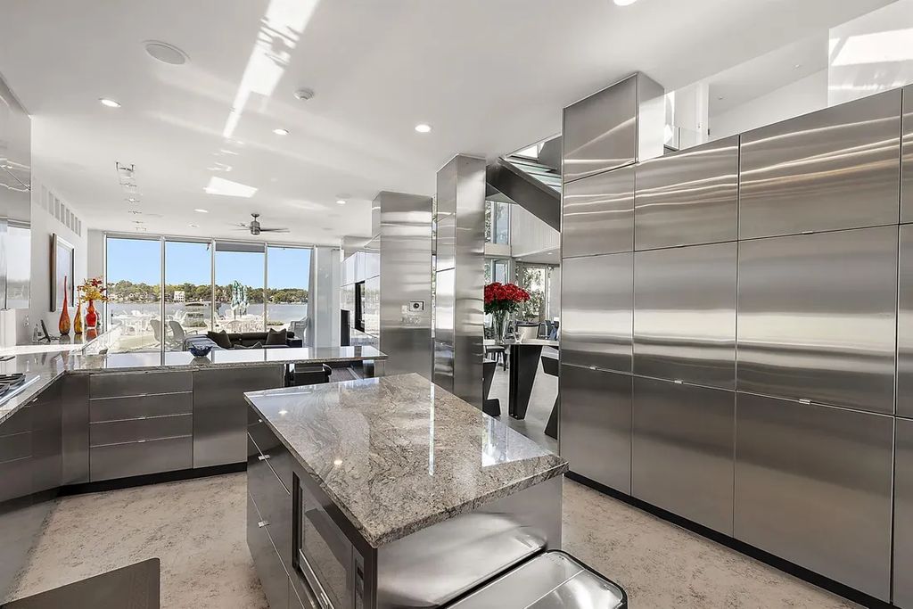 A Waterfront Dream Stunning Modern Lake Home in Michigan for 4199000 14