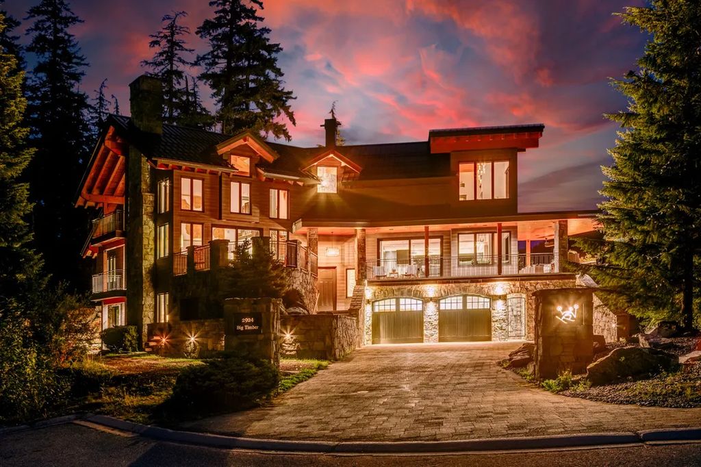 A Winter Wonderland Ski InSki Out Home with Panoramic Mountain Views for C14.9 Million in Canada 36