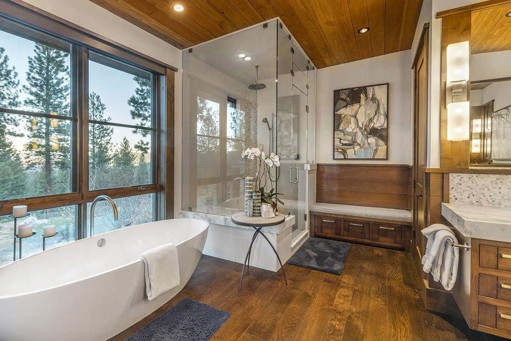 An Architectural Gem Breathtaking Estate in Martis Valley Listed for 11995000 11