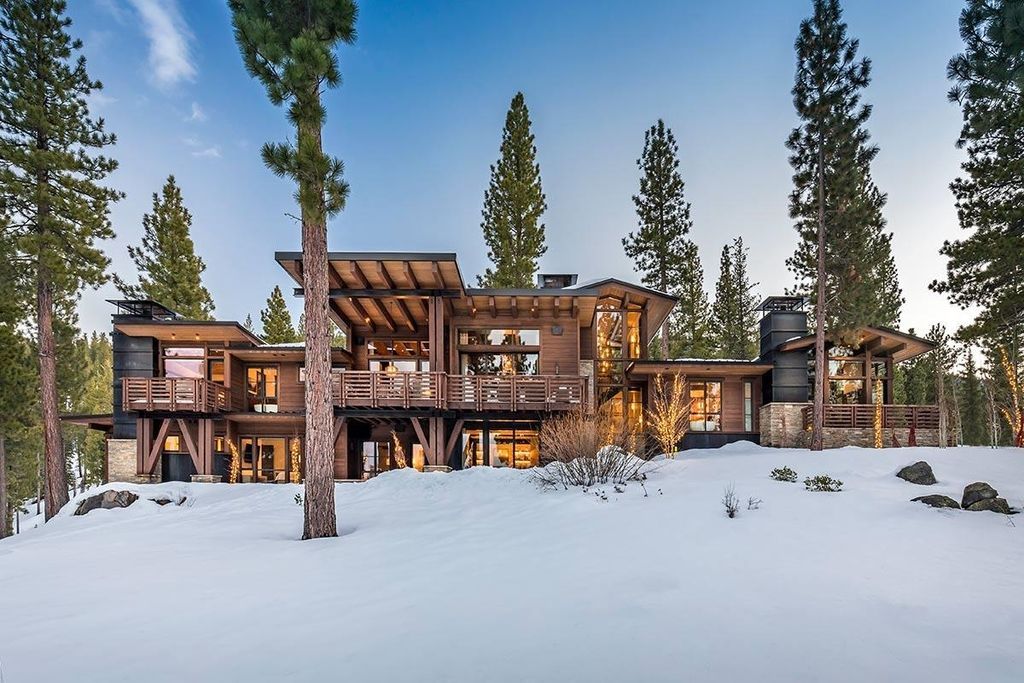 An Architectural Gem Breathtaking Estate in Martis Valley Listed for 11995000 3