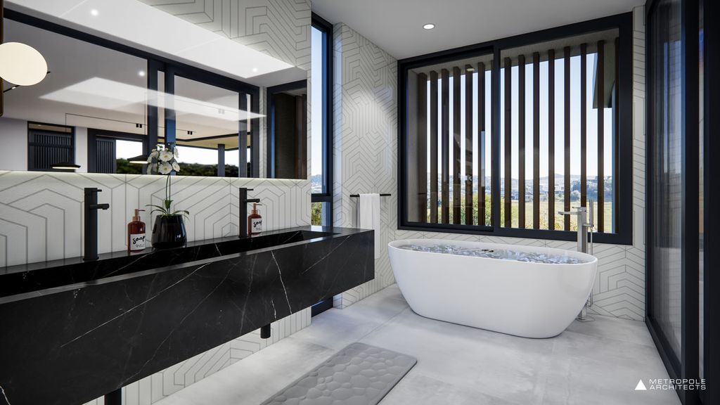 Beachcroft House Coastal Elegance by Metropole Architects 21