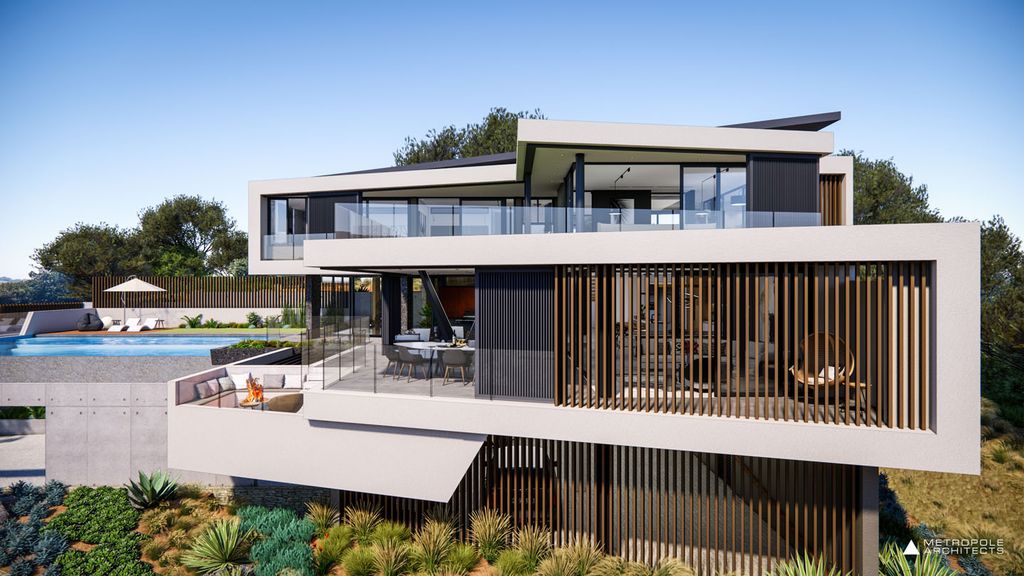 Beachcroft House Coastal Elegance by Metropole Architects 9