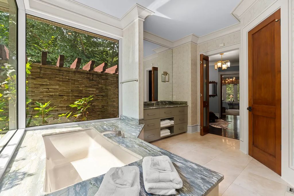 Charm and Modern Elegance Combine in This Sanctuary Estate Listed at 2.75 Million in North Carolina 13