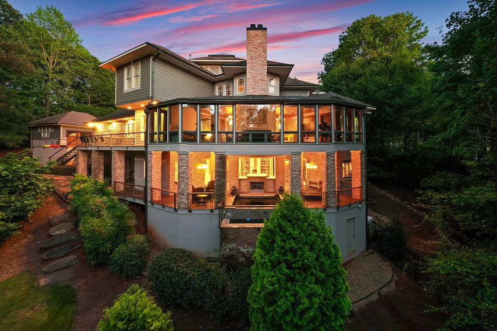Charm and Modern Elegance Combine in This Sanctuary Estate Listed at 2.75 Million in North Carolina 28