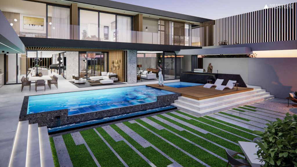 Ridge Lane House modern retreat by Metropole Architects 12
