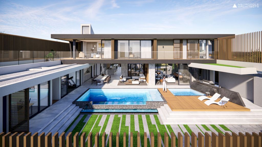 Ridge Lane House modern retreat by Metropole Architects 14