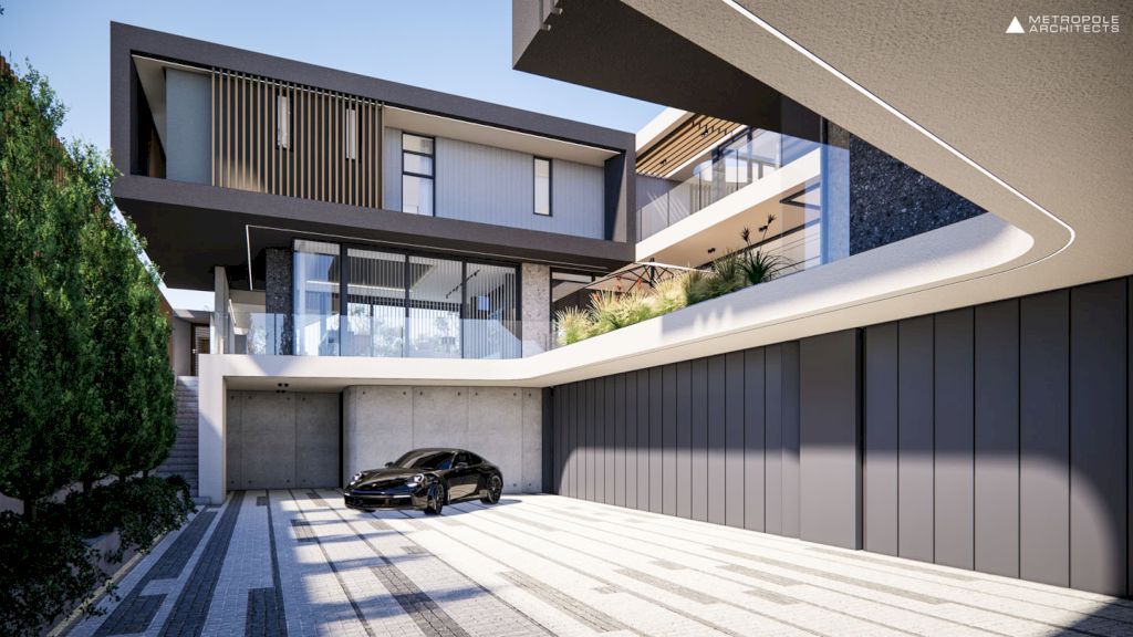 Ridge Lane House modern retreat by Metropole Architects 4
