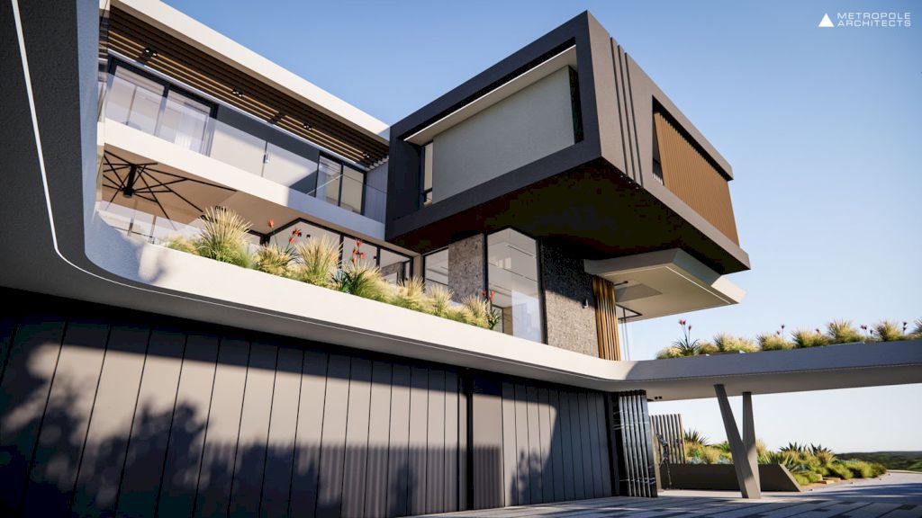 Ridge Lane House modern retreat by Metropole Architects 5