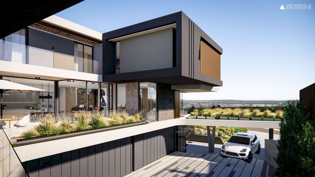 Ridge Lane House modern retreat by Metropole Architects 7