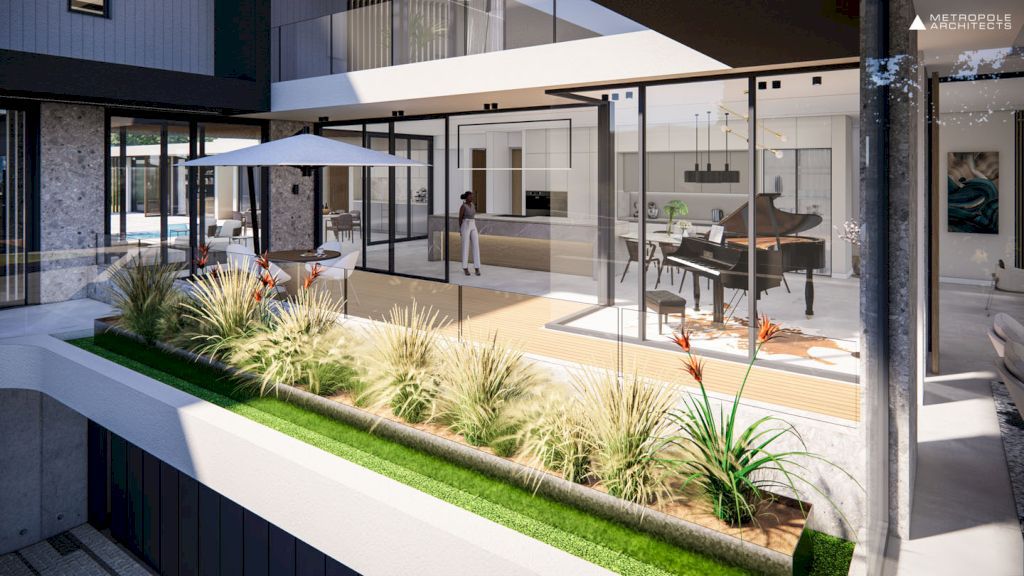 Ridge Lane House modern retreat by Metropole Architects 8