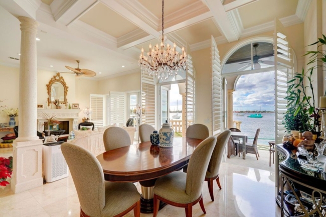 Picture of $6.9 Million Waterfront Estate with 150 Feet of Intracoastal Views and ...