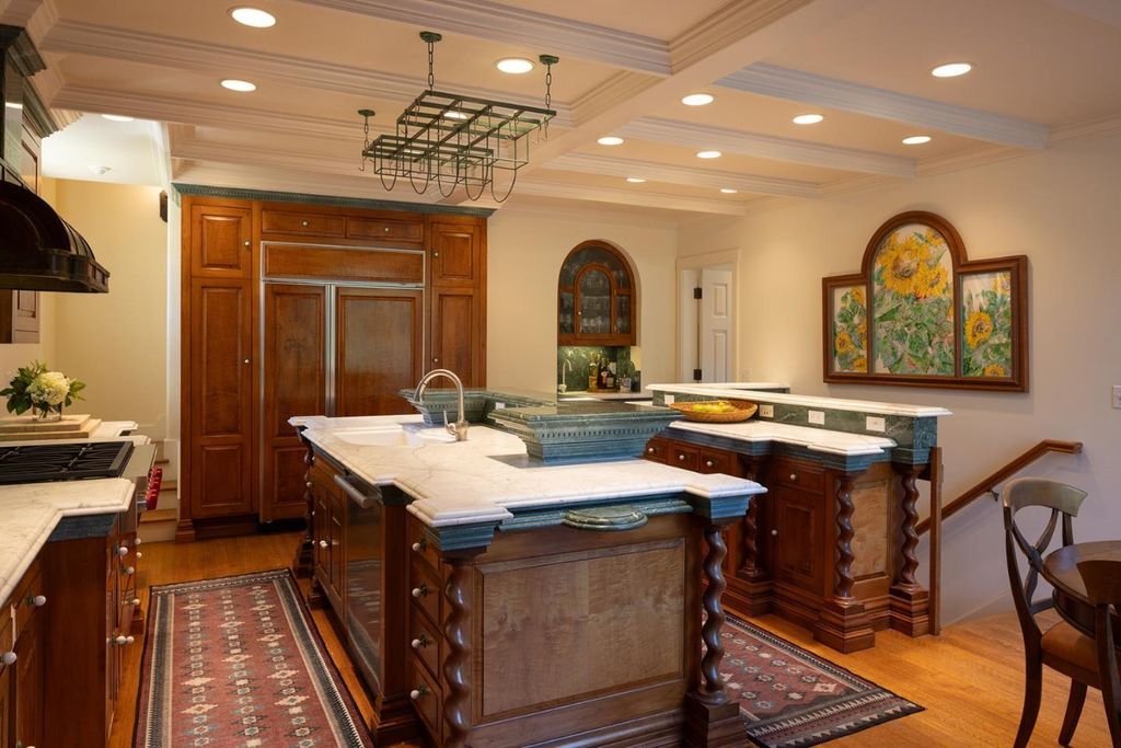 A California Treasure Beautifully Reimagined Craftsman Style Home Asking 16.8 Million 17