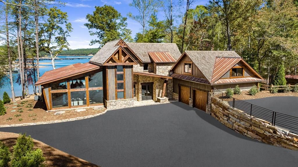 A Masterpiece by Keith Sumner Stunning Retreat on Lake Blue Ridge for 5.2 Million 1 1