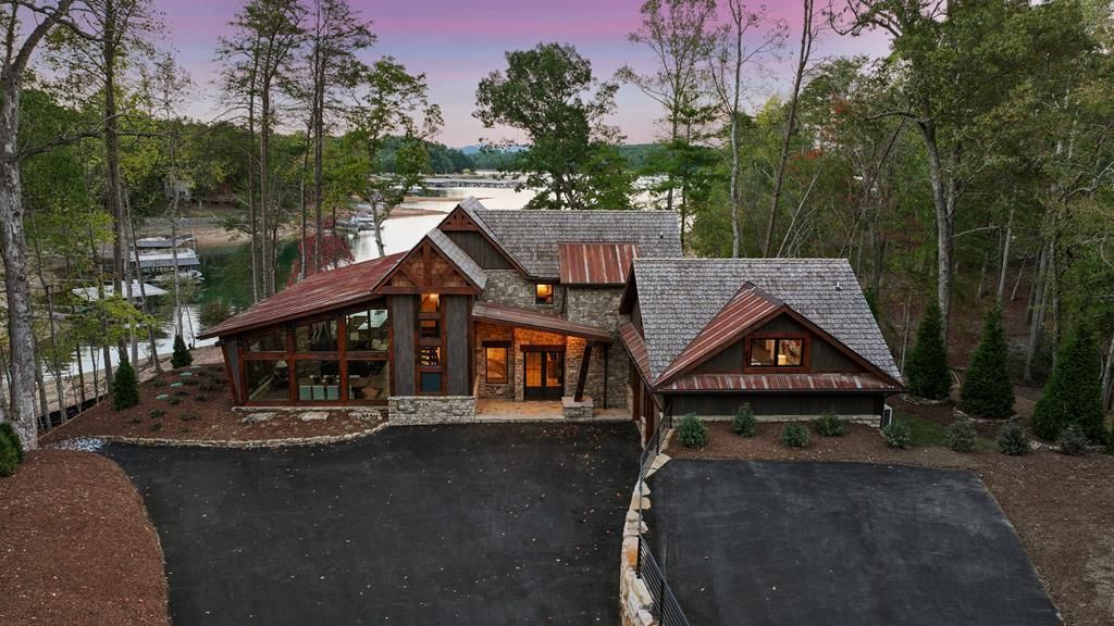 A Masterpiece by Keith Sumner Stunning Retreat on Lake Blue Ridge for 5.2 Million 20 1