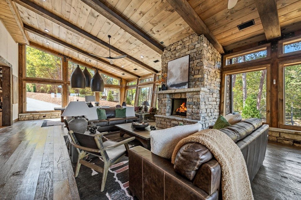 A Masterpiece by Keith Sumner Stunning Retreat on Lake Blue Ridge for 5.2 Million 27