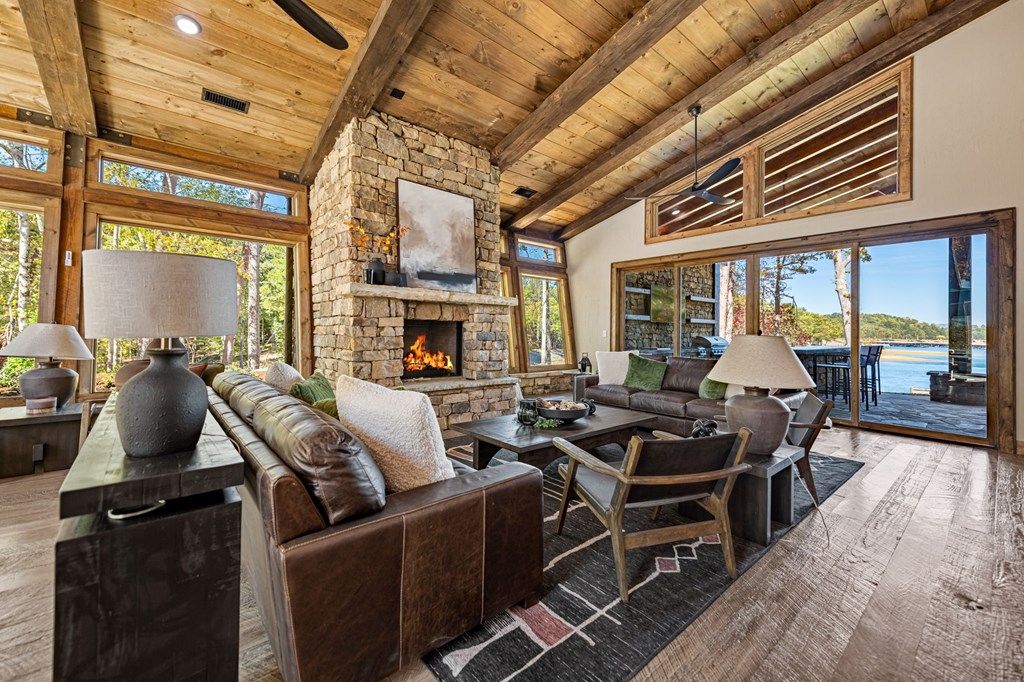 A Masterpiece by Keith Sumner Stunning Retreat on Lake Blue Ridge for 5.2 Million 7