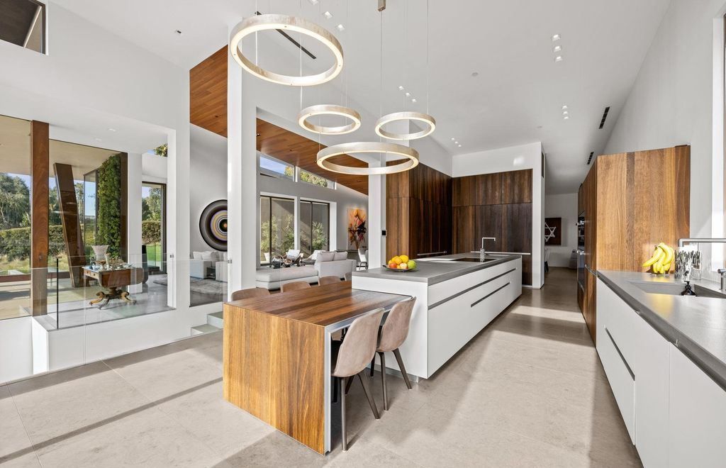 A Masterpiece of Modern Design Warm Contemporary Home with Sweeping Country Views Asking 20 Million 11