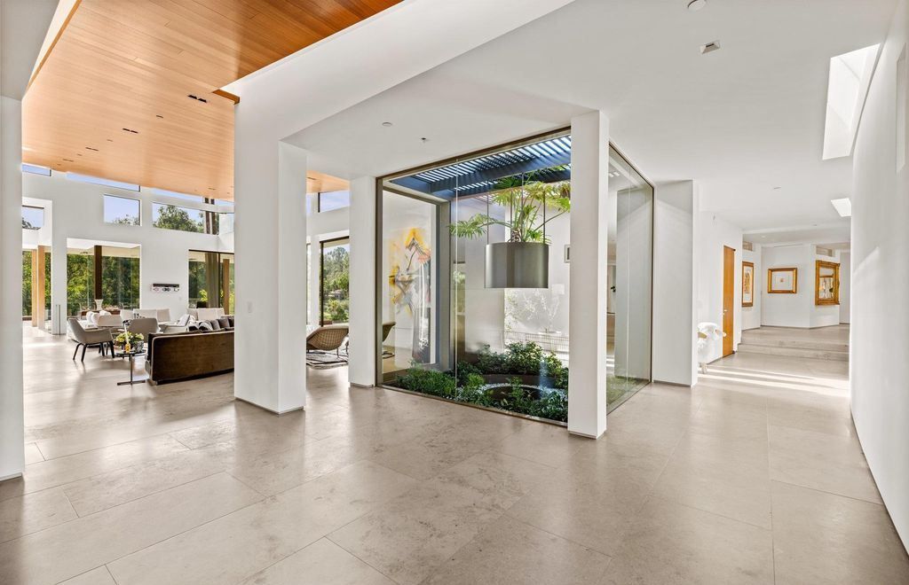 A Masterpiece of Modern Design Warm Contemporary Home with Sweeping Country Views Asking 20 Million 5