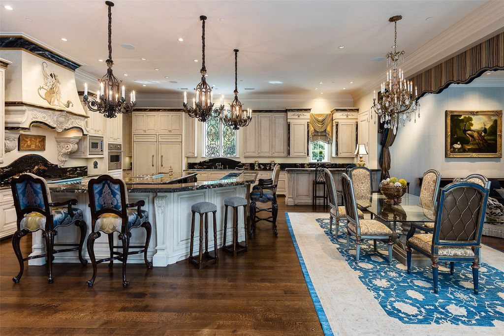 A Private Oasis 23.5M French Renaissance Inspired Home with Resort Like Tranquility 14