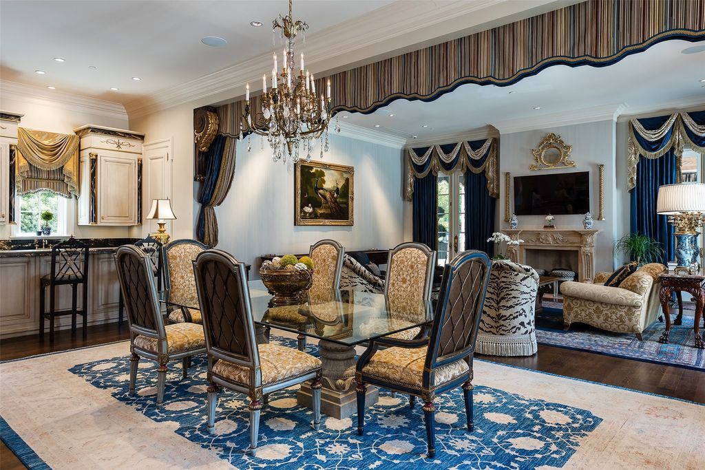A Private Oasis 23.5M French Renaissance Inspired Home with Resort Like Tranquility 17