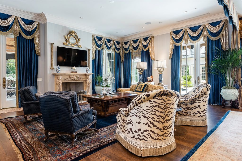 A Private Oasis 23.5M French Renaissance Inspired Home with Resort Like Tranquility 18