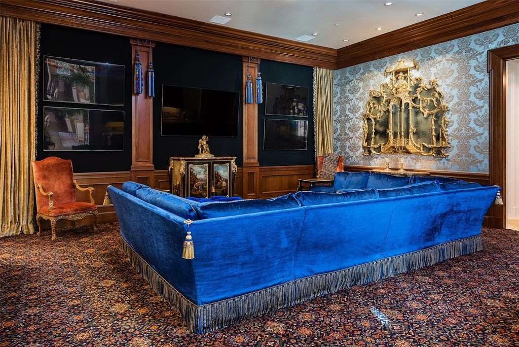 A Private Oasis 23.5M French Renaissance Inspired Home with Resort Like Tranquility 19