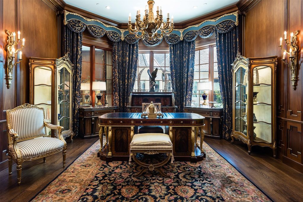 A Private Oasis 23.5M French Renaissance Inspired Home with Resort Like Tranquility 21