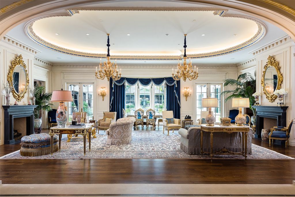 A Private Oasis 23.5M French Renaissance Inspired Home with Resort Like Tranquility 5