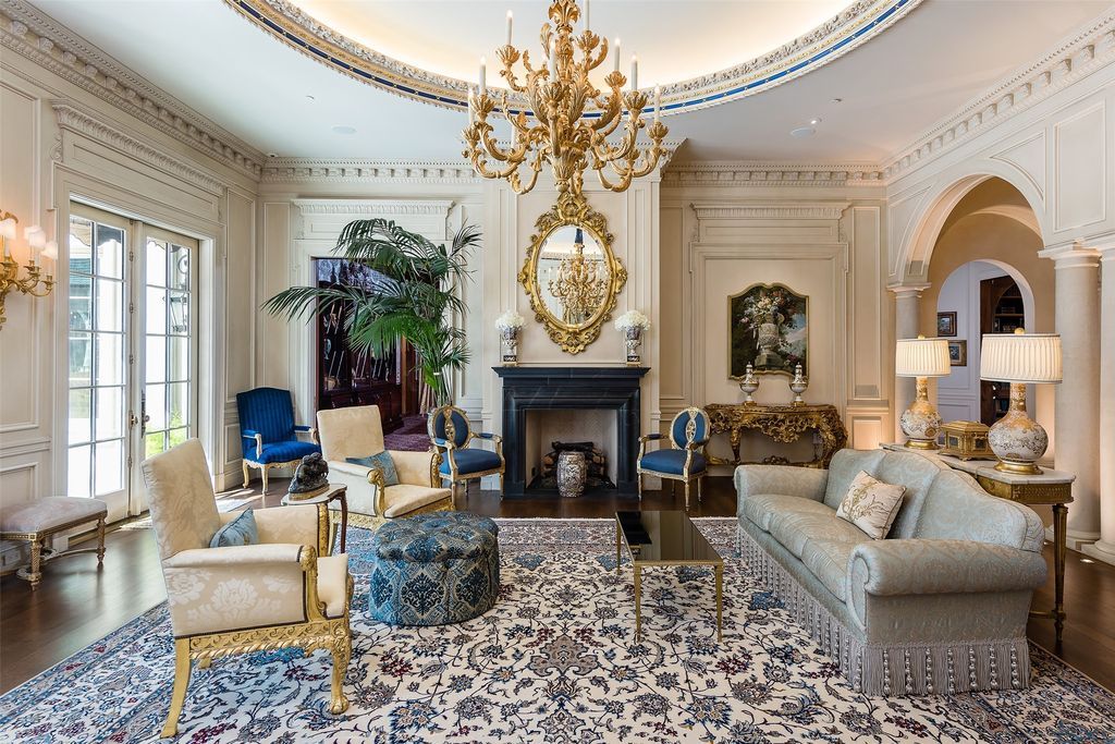 A Private Oasis 23.5M French Renaissance Inspired Home with Resort Like Tranquility 6