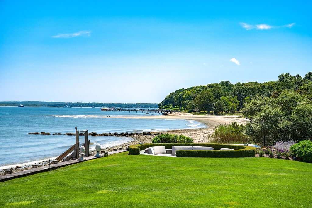 A Waterfront Dream Luxurious Estate Nestled in North Haven Manor Offered for 23.95 Million 22