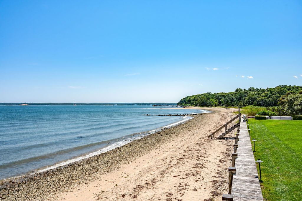 A Waterfront Dream Luxurious Estate Nestled in North Haven Manor Offered for 23.95 Million 23