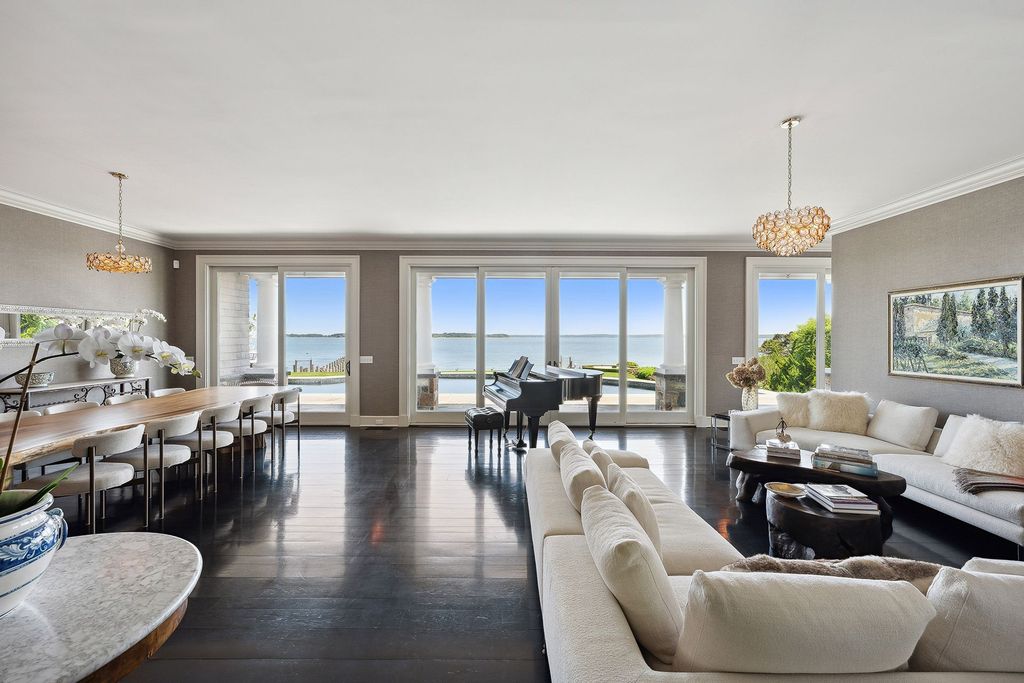 A Waterfront Dream Luxurious Estate Nestled in North Haven Manor Offered for 23.95 Million 4