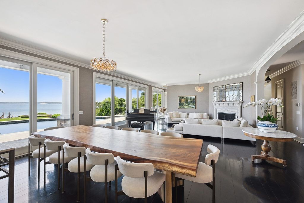 A Waterfront Dream Luxurious Estate Nestled in North Haven Manor Offered for 23.95 Million 5