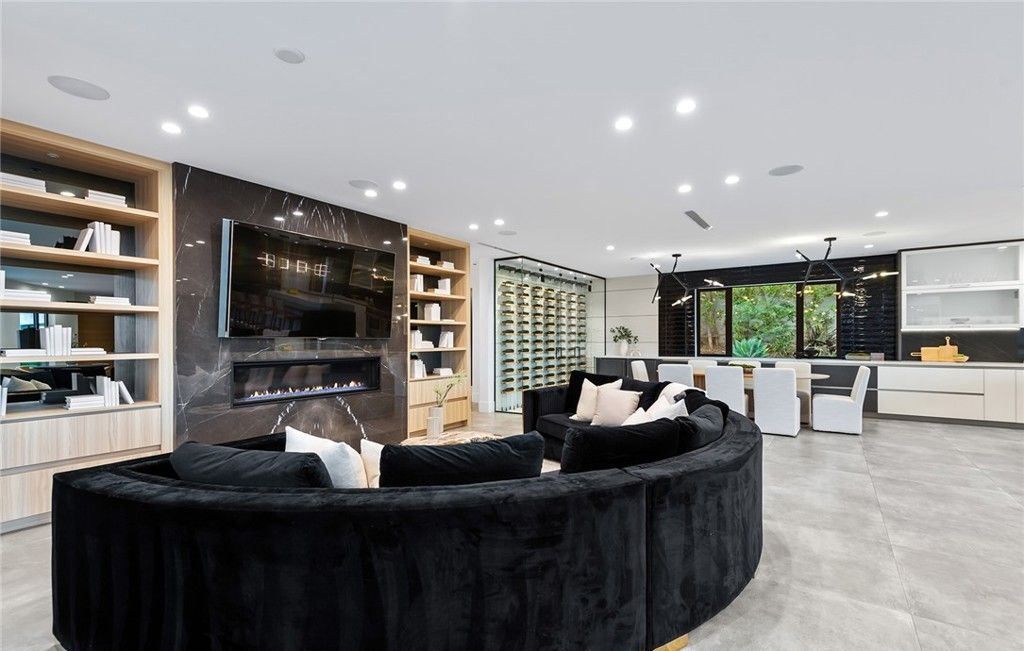 Absolutely Striking Contemporary Masterpiece in Premier Encino Hills Location Listed at 5995000 12