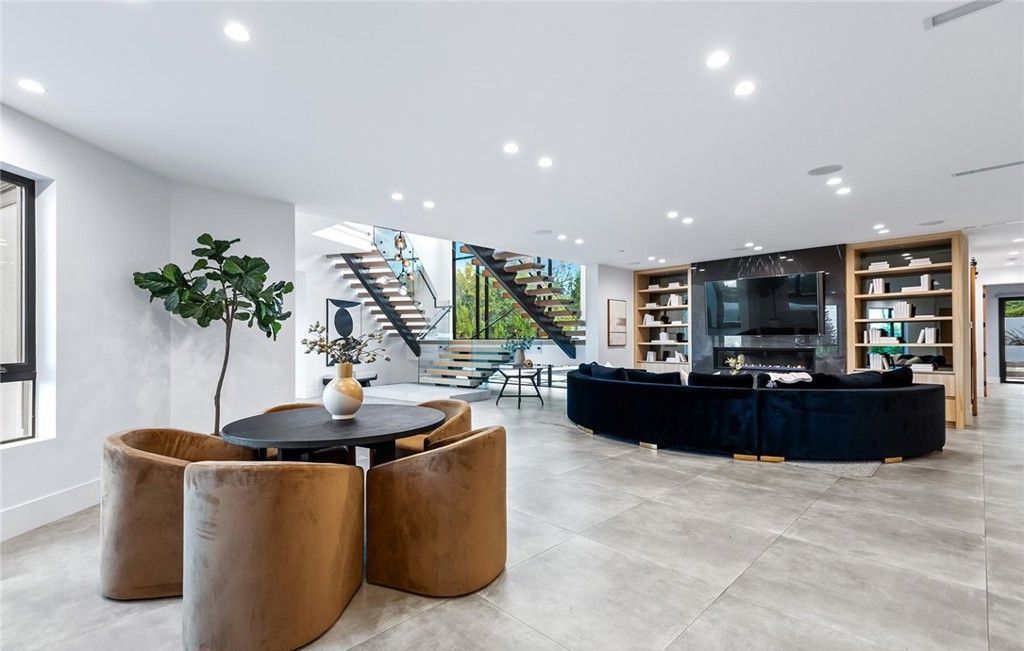 Absolutely Striking Contemporary Masterpiece in Premier Encino Hills Location Listed at 5995000 13