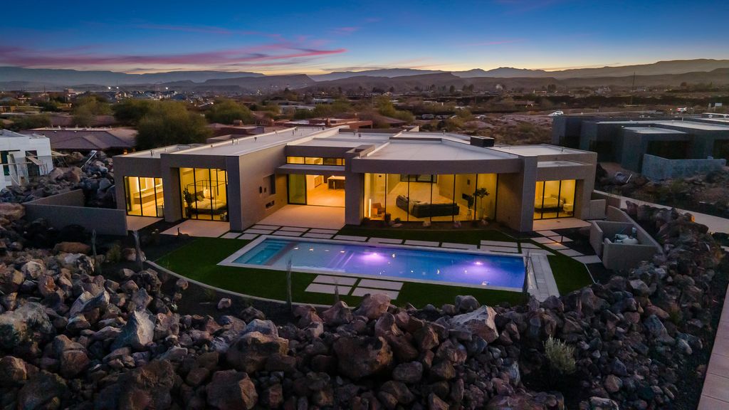 Brand New Custom Home with Unparalleled Views of Utahs Red Rocks Priced at 4.25 Million 1