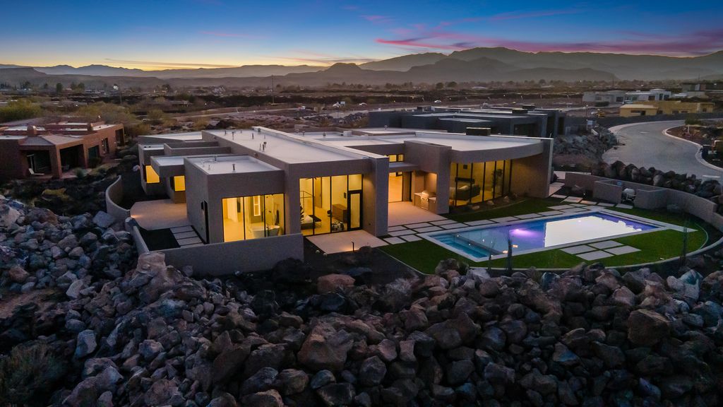 Brand New Custom Home with Unparalleled Views of Utahs Red Rocks Priced at 4.25 Million 2