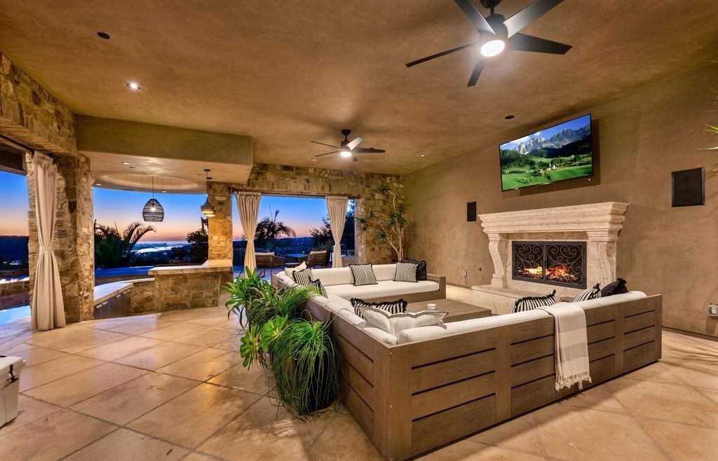Breathtaking Ocean Views Await Stunning Mediterranean Estate in Carlsbad Asking 10.9 Million 43