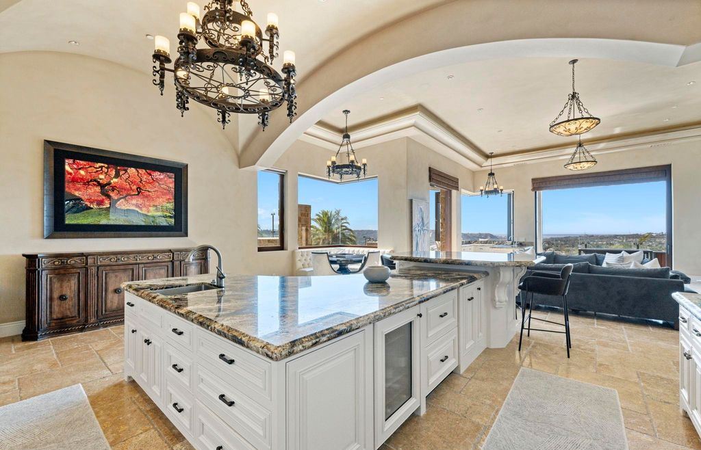 Breathtaking Ocean Views Await Stunning Mediterranean Estate in Carlsbad Asking 10.9 Million 7