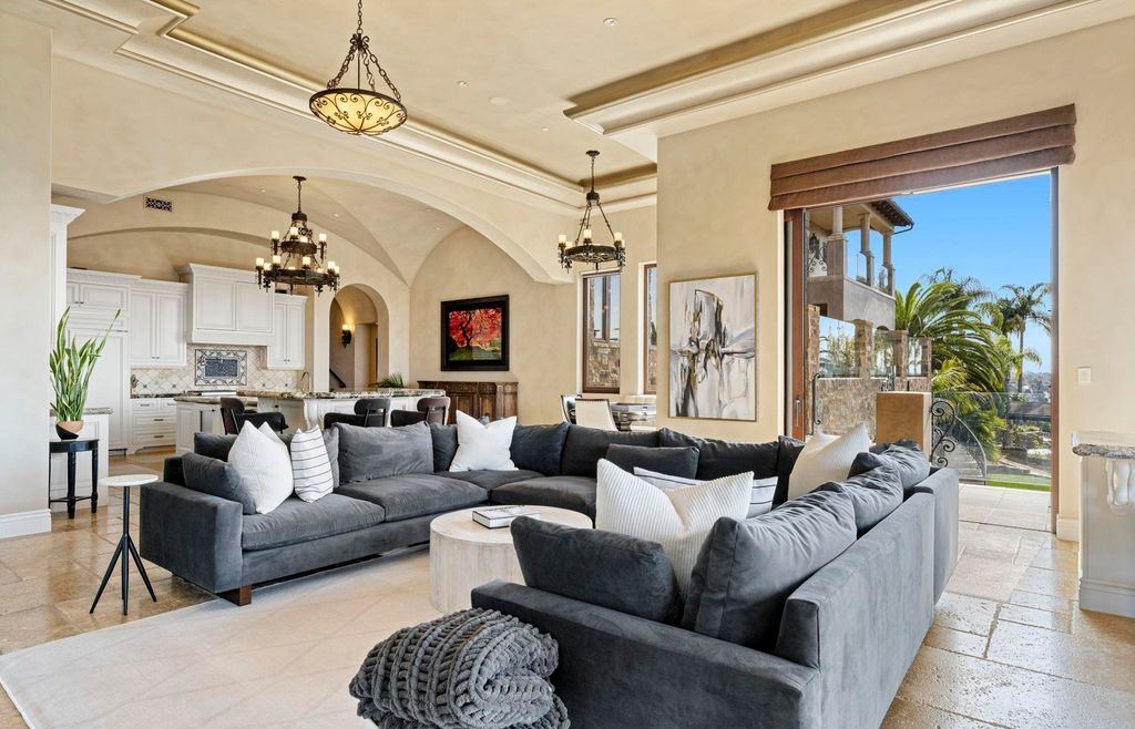 Breathtaking Ocean Views Await Stunning Mediterranean Estate in Carlsbad Asking 10.9 Million 9