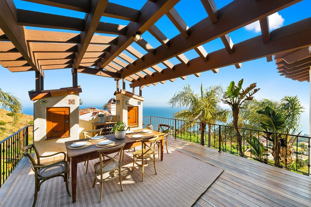 Charming Mediterranean Villa with Panoramic Ocean Views in Malibu Hits the Market for 5.55 Million 20 result