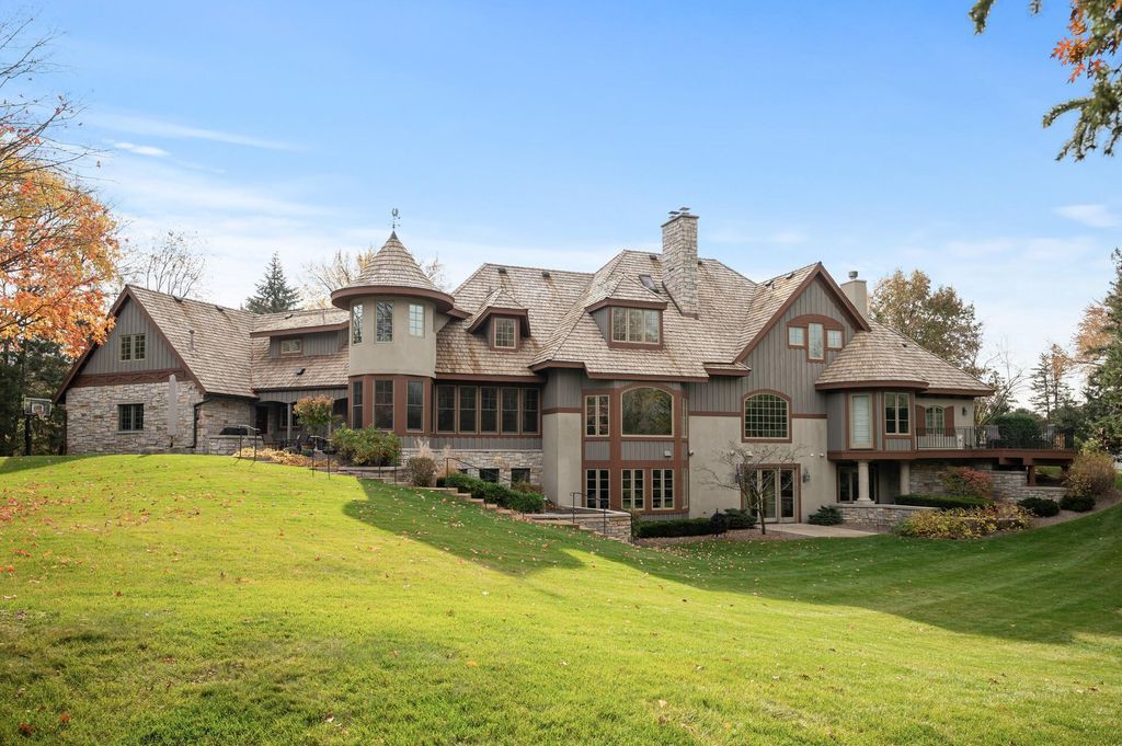 Exquisite Custom Home Privately Set on 2 Acres in Minnesota Listed at 3.8 Million 3