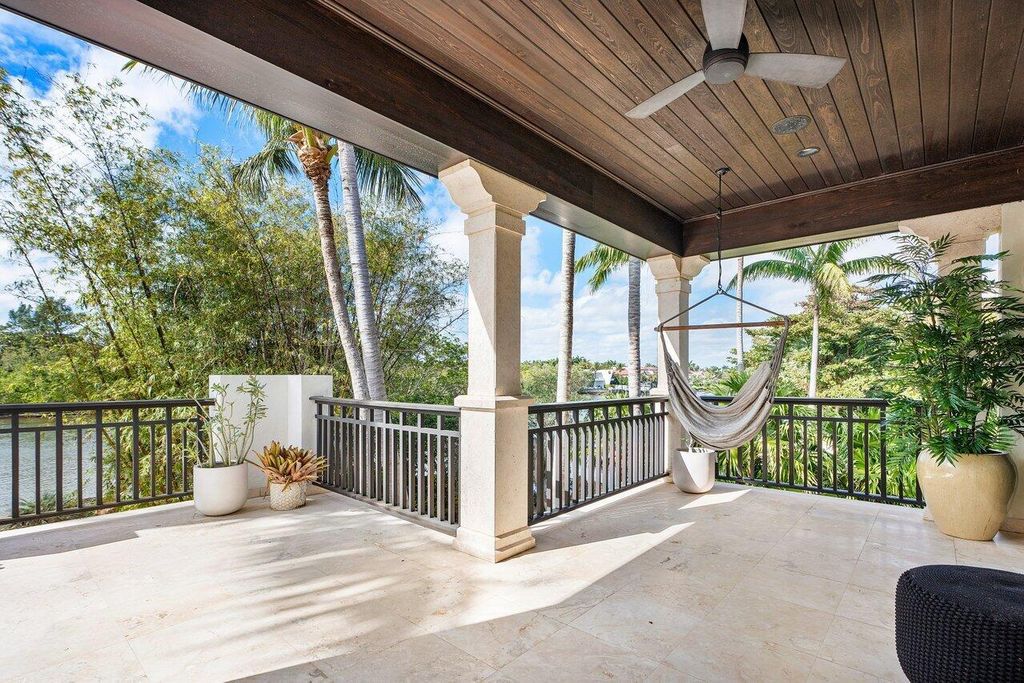 Extraordinary Waterfront Estate with 446' Intracoastal Frontage, Resort-Style Pool and Two Docks in Gulf Stream Listed at $17.9 Million 35 Designed by Randall Stofft and elegantly finished by Marc Michaels Interiors, this 7,293 square feet masterpiece offers 6 bedrooms, including a private guest house, and 8 baths.